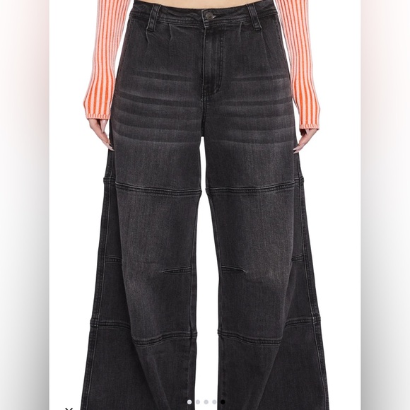 Dolls Kill Delia*s Whimsical Ways Overdized Baggy Jeans - Picture 8 of 8